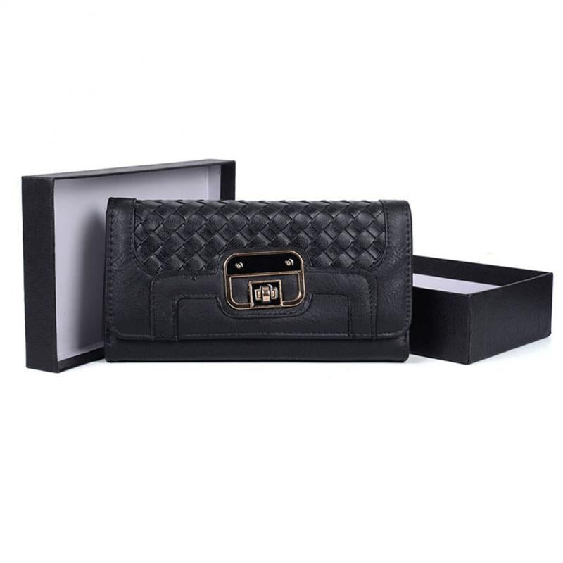 Woven Elegance Clutch women Wallet