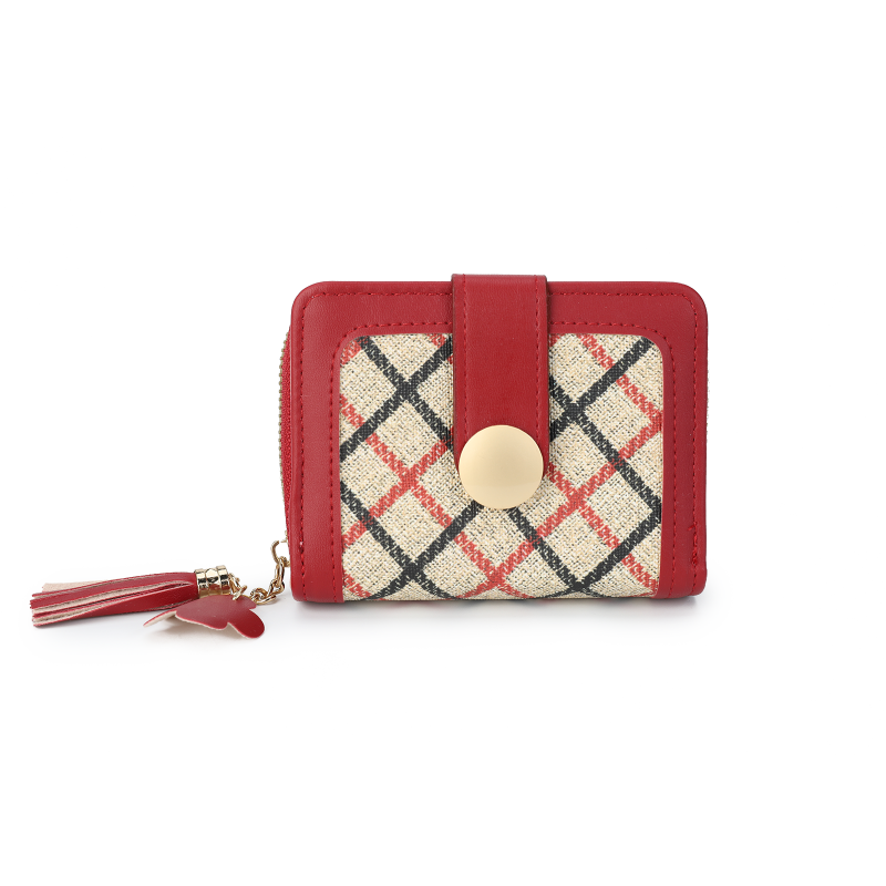 Tartan Charm Mini Purse