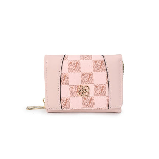 Royal Check Compact Purse