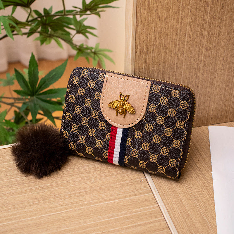 Luxe Bee Accent Compact Wallet