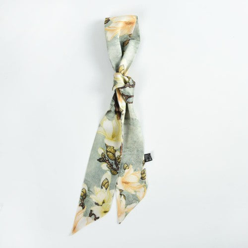 SF1354-GREY -Ladies Fashion New Flamingo Pattern Scarf