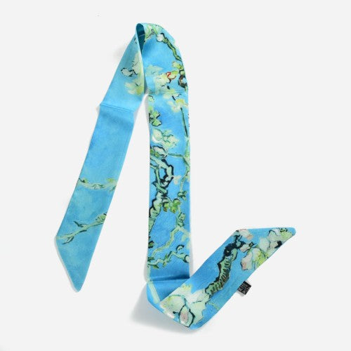 SF1354-SKYBLUE -Ladies Fashion New Flamingo Pattern Scarf