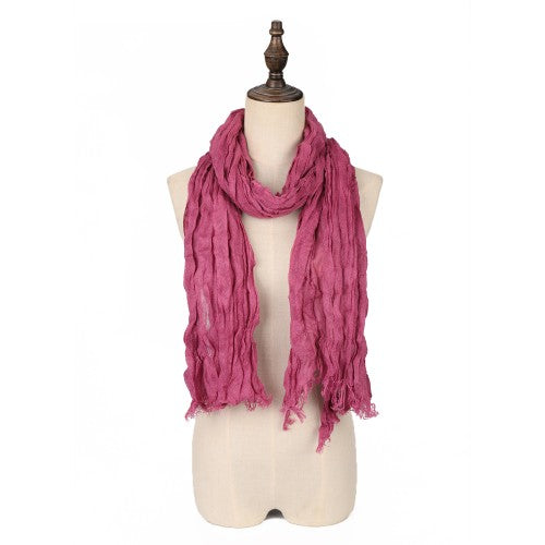 SF1622-PINK Luxury Pashmina Scarf