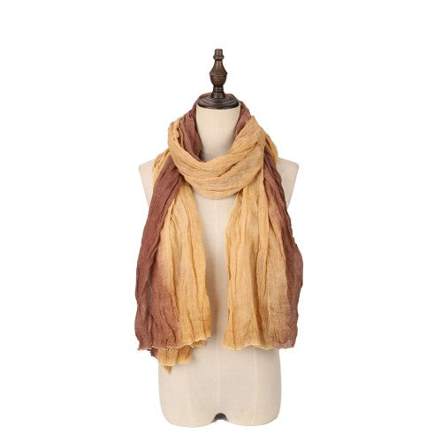 SF1627-YELLOW Luxury Pashmina Scarf