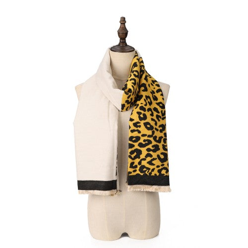 SF1706 YELLOW- Women's Fashion Winter Scarf