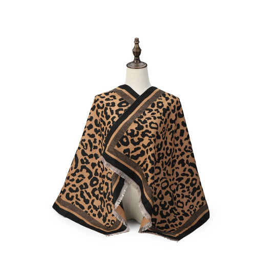 Wild Elegance Animal Print women shawl, scarf