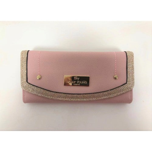 Pink Flap Fashion Wallet